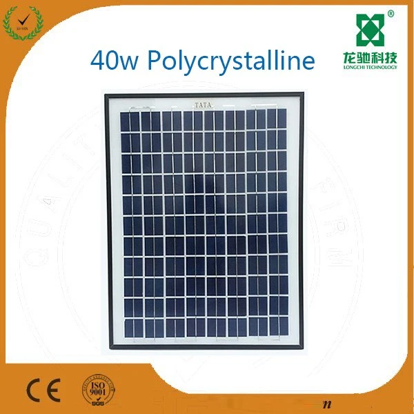 40W Polycrystalline Solar Panel